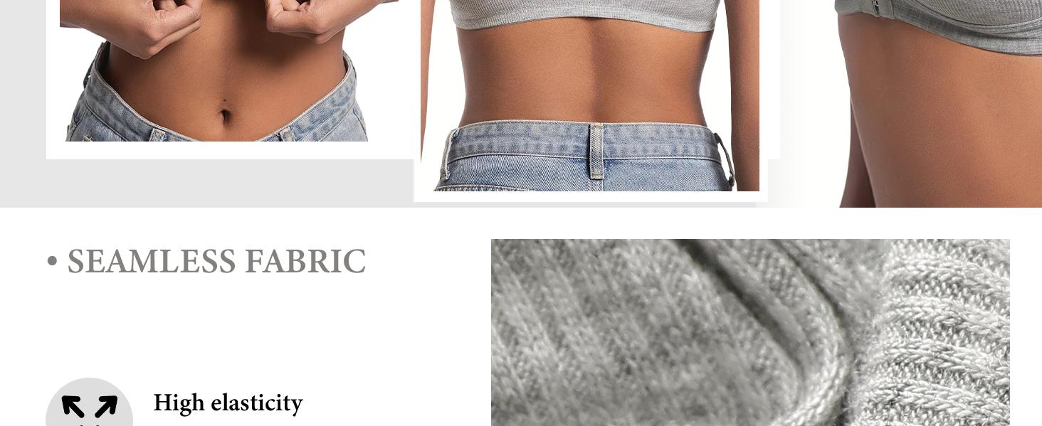 4 Pack Adjustable Easy-Hook Front Closure Push-Up Bra, Wire-Free Seamless with Side Support for Smoothing Lightweight Comfort in Spring & Summer SpringStatements 4 Pack Adjustable Easy-Hook Front Closure Push-Up Bra, Wire-Free Seamless with Side Support for Smoothing Lightweight Comfort in Spring & Summer SpringStatements