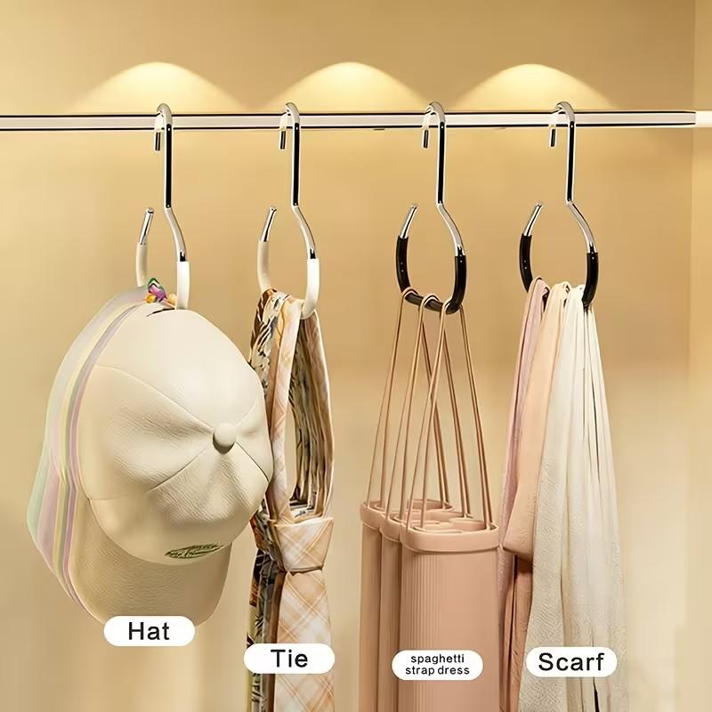 5-Piece Wall-Mounted Hat Rack, Space-Saving Design, Home Entry Storage Solution, Durable Material, Easy Installation, Modern Decor, Storage Hooks