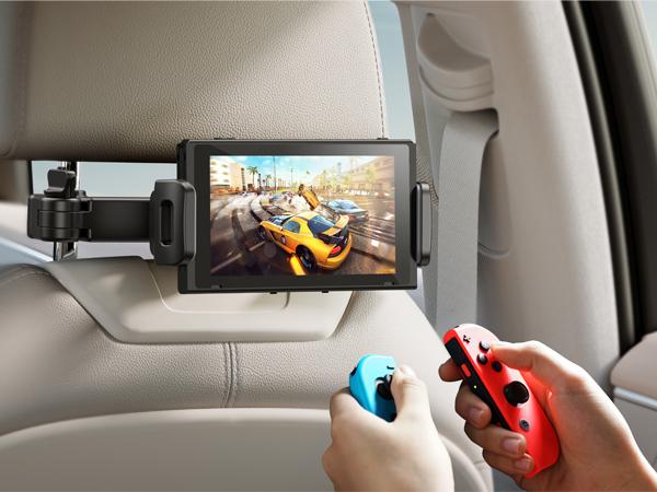 Lamicall Car Headrest Tablet Holder – 3-in-1 Adjustable Extension Arm Mount for Back Seat, Fits 4.7-11" Tablets like iPad, Galaxy, Fire HD, Road Trip Essential for Kids – Black  #TikTokShopBlackFriday #TikTokShopCyberMonday