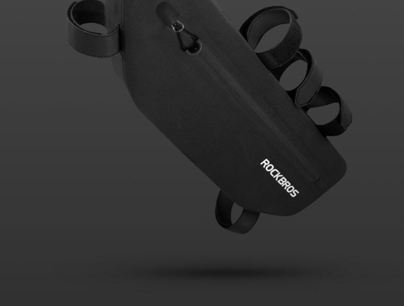 ROCKBROS Bike Frame Bag Waterproof Bike Triangle Bag Bicycle Under Top Tube Bag Corner Pouch Storage Bag for Cycling Accessories