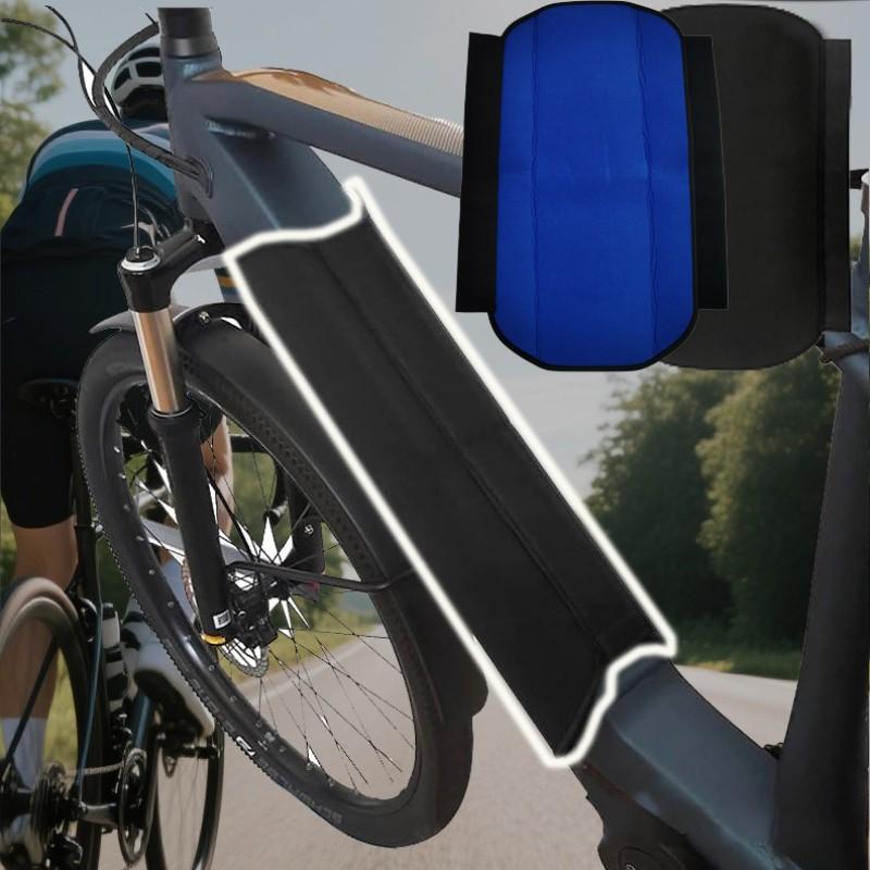 Electric Bicycle Battery Protection Cover, Shockproof Insulation Hood, Fits Frame Circumference 11-13 Inches, Durable Neoprene Rubber Material