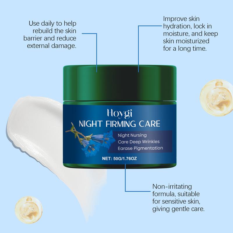Hoygi Moisturizing Cream gently nourishes the face, moisturizes and hydrates the skin, and is a softening and firming skin care cream