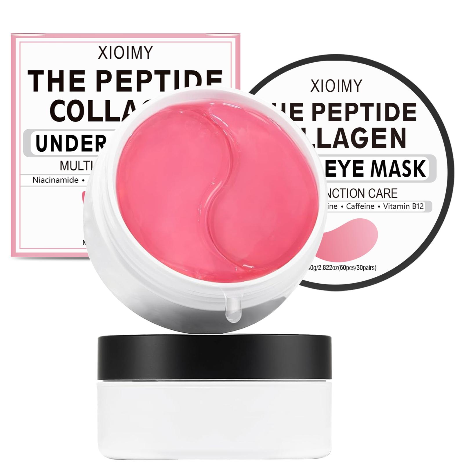 60pcs Peptide Collagen Eye Masks with Retinol & Caffeine, Deep Moisturizing, Hydrating & Firming High-Hydration Eye Care Treatment #GLOBAL PICKS