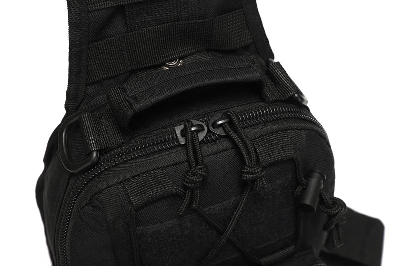Tactical Compact EDC Sling Bag - Concealed Carry Shoulder Bag for Range, Travel, Hiking, Outdoor Sports Men Gifts