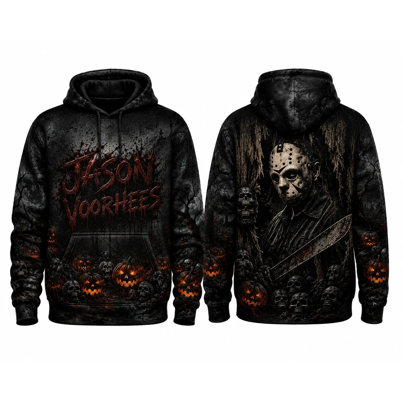 Vintage Horror Halloween Film Club Hoodie, All‑Over‑Print Friday Halloween Pullover, Spooky Season Top, Perfect Halloween Gift For Horror Movie Fans#TikTokMadeMeBuyIt#HalloweenHoodie#Horror Movie Merchandise#AllOverPrintHoodie#SpookySeasonVibes