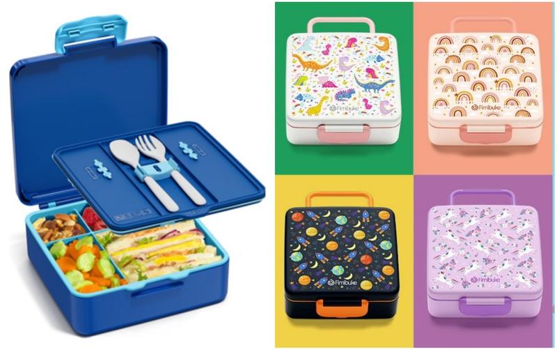 Product Introduction of Fimibuke Bento Lunch Box, Leak-proof,4-Compartment,BPA Free,Dishwasher Safe, Utensils Set,Birthday's Gift,Back to School Gift Dealsforyoudays 22