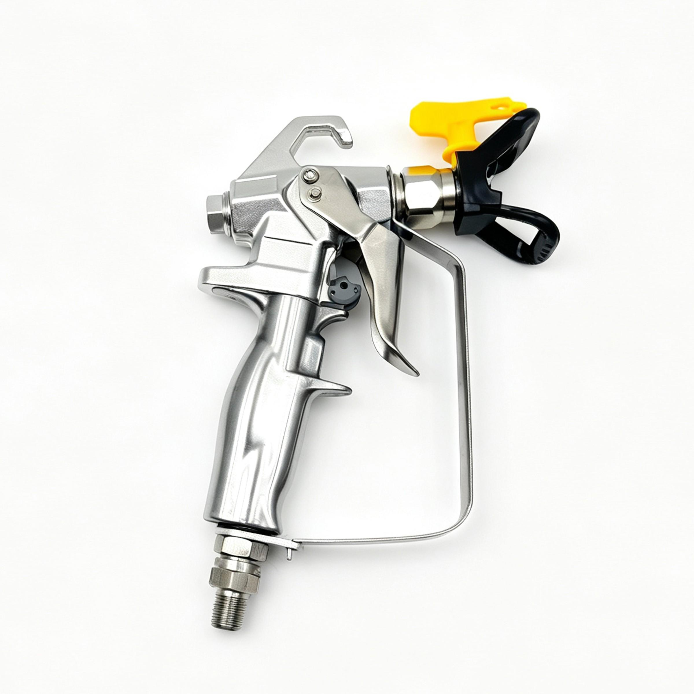 High-Pressure Portable Wall Electric Airless Spray Gun, Sharp Nozzle Guard, Compatible with Wagner Pump Sprayer, Ideal for Painting Tasks, Paint Spraying Tool, Paint Sprayer For House Painting, Paint Sprayers