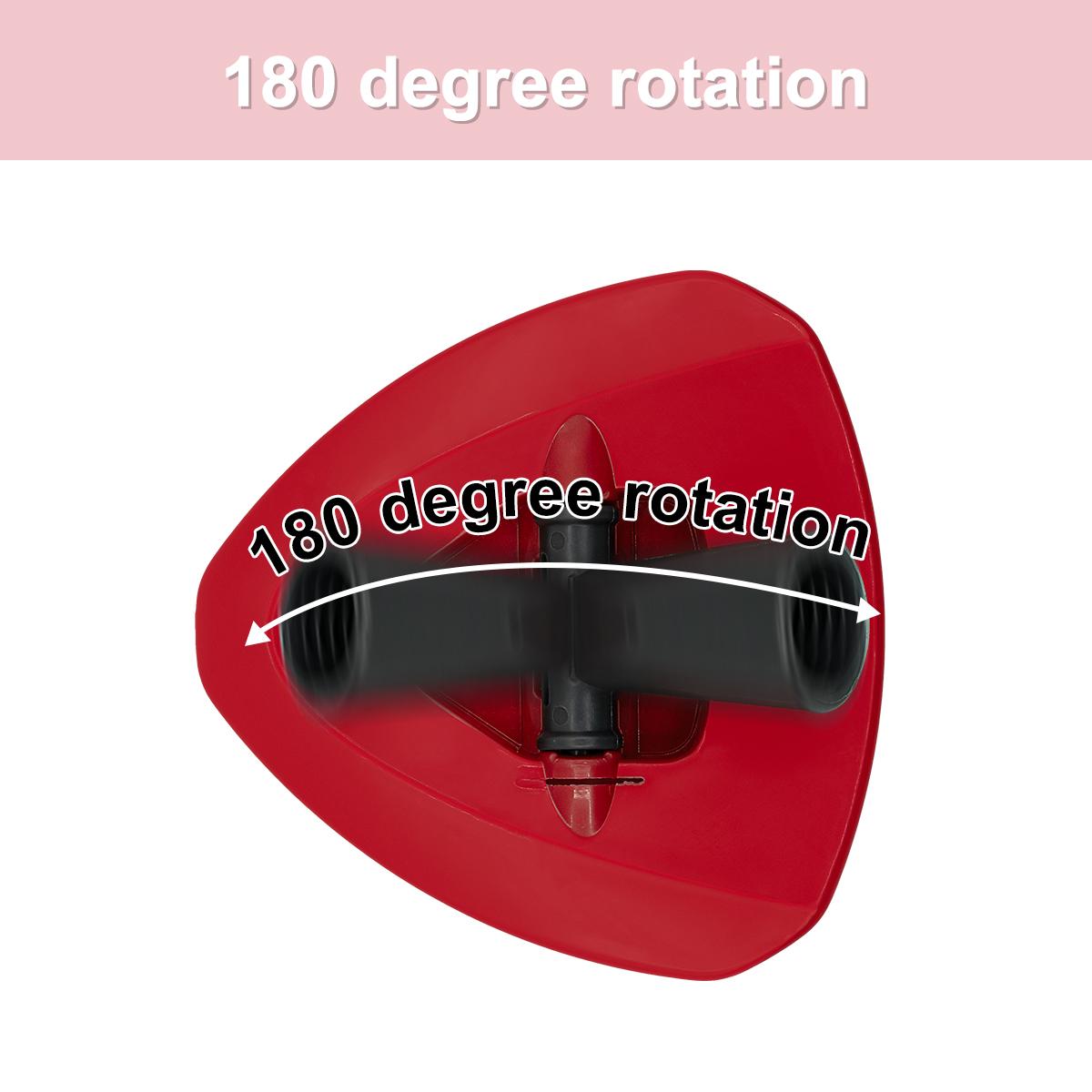 1/2Pcs Mini Spin Mop Triangle Base, Compatible with O-Cedar Rinseclean 2 Tank System, Durable Wear-Resistant, Easy Installation, Kitchen Bathroom Cleaner Accessory, Triangular Mop, Christmas