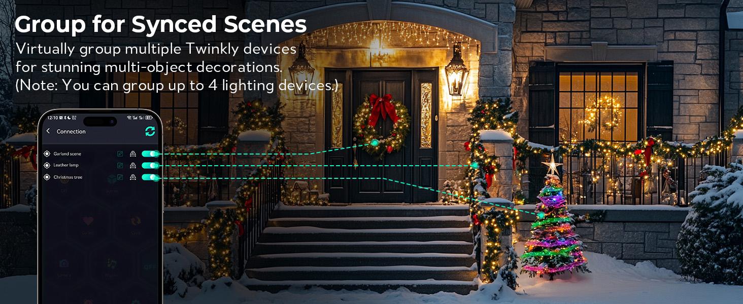 33FT 100 LED RGB Smart Fairy Lights - APP & Remote Control, USB Powered IP65 Waterproof, Multicolor for Christmas Indoor Outdoor Bedroom Deco 33FT 100 LED RGB Smart Fairy Lights - APP & Remote Control, USB Powered IP65 Waterproof, Multicolor for Christmas Indoor Outdoor Bedroom Deco