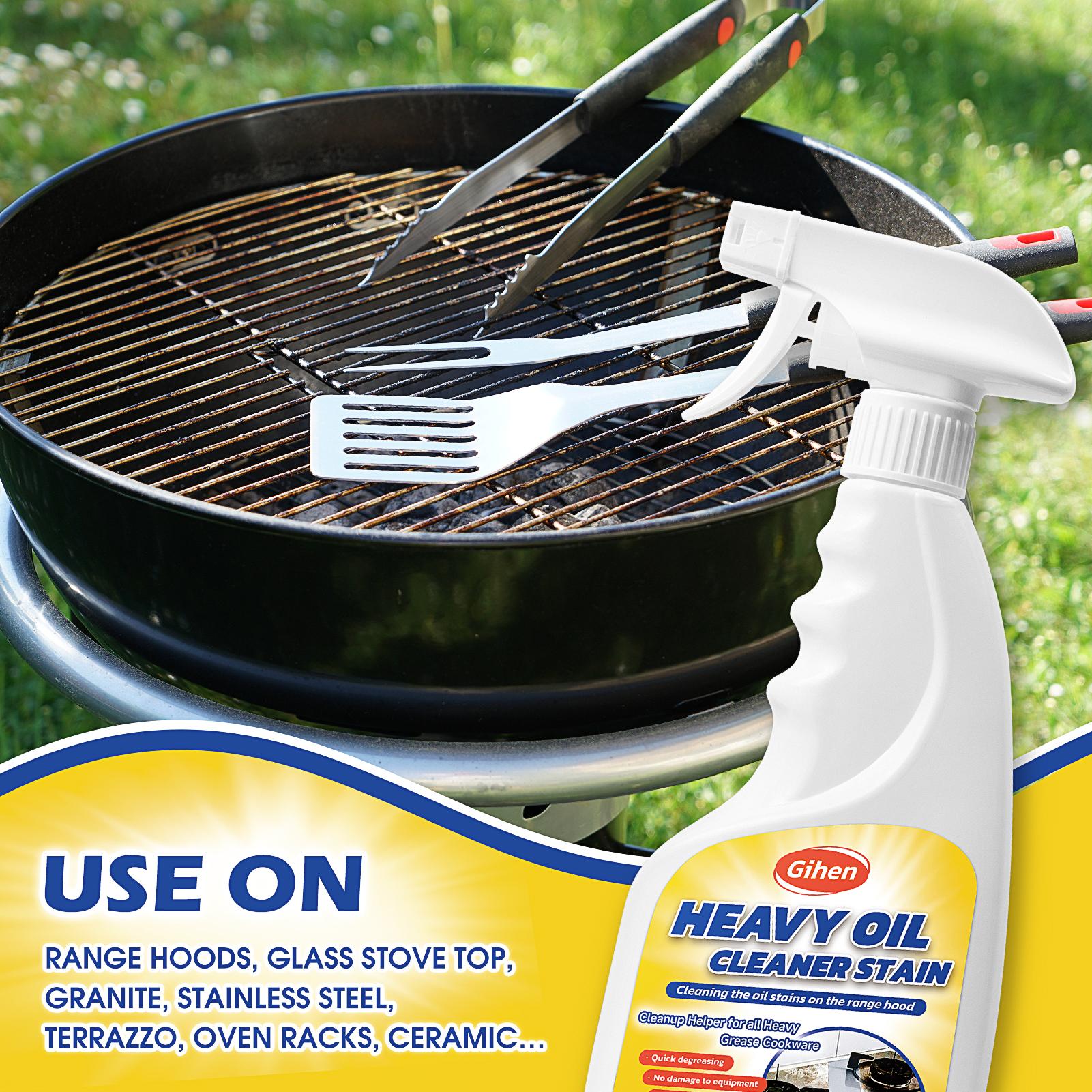 Gihen Multi-Purpose Cleaner- Effective Multi-Purpose Cleaner with Spray Nozzle Spray & Towel for Kitchen, Household, Oven, Stove, Range Hood, Sink