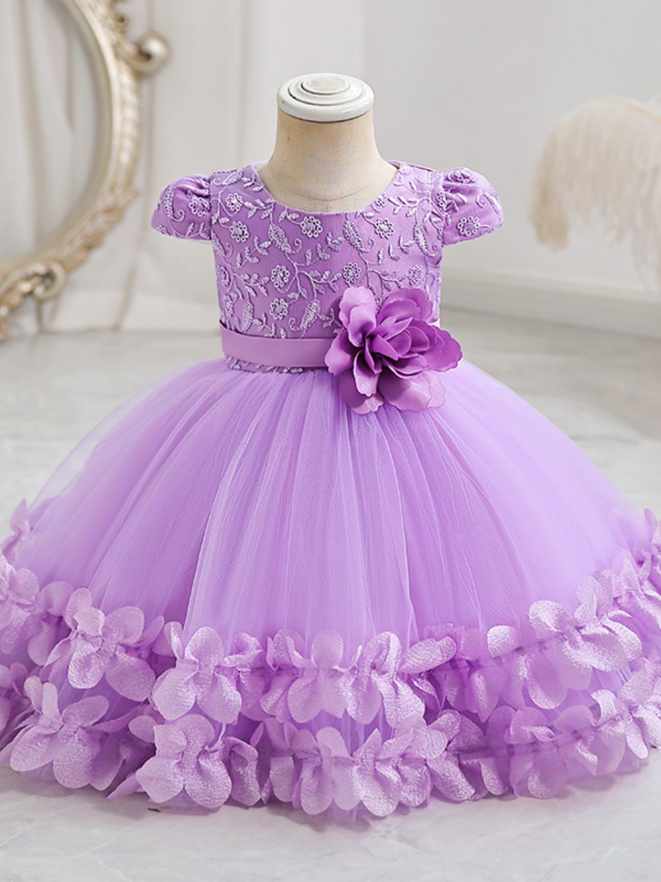 New Girl Princess Seraphina Dress, Lace Trim Party Gown, Wedding Season Costume, Halloween Christmas, Birthday Performance Wear