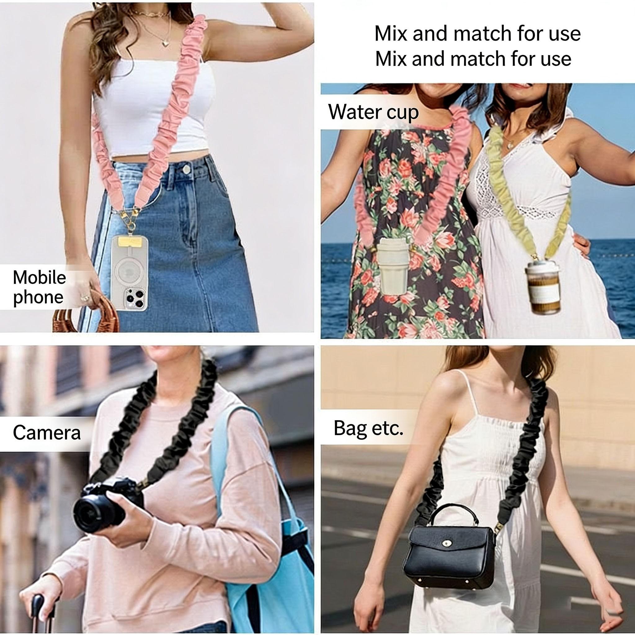 Foldable Cloud Phone Lanyard, Crossbody Anti-Loss Neck Strap, Suitable for All Models, Summer Commute Women's Accessory