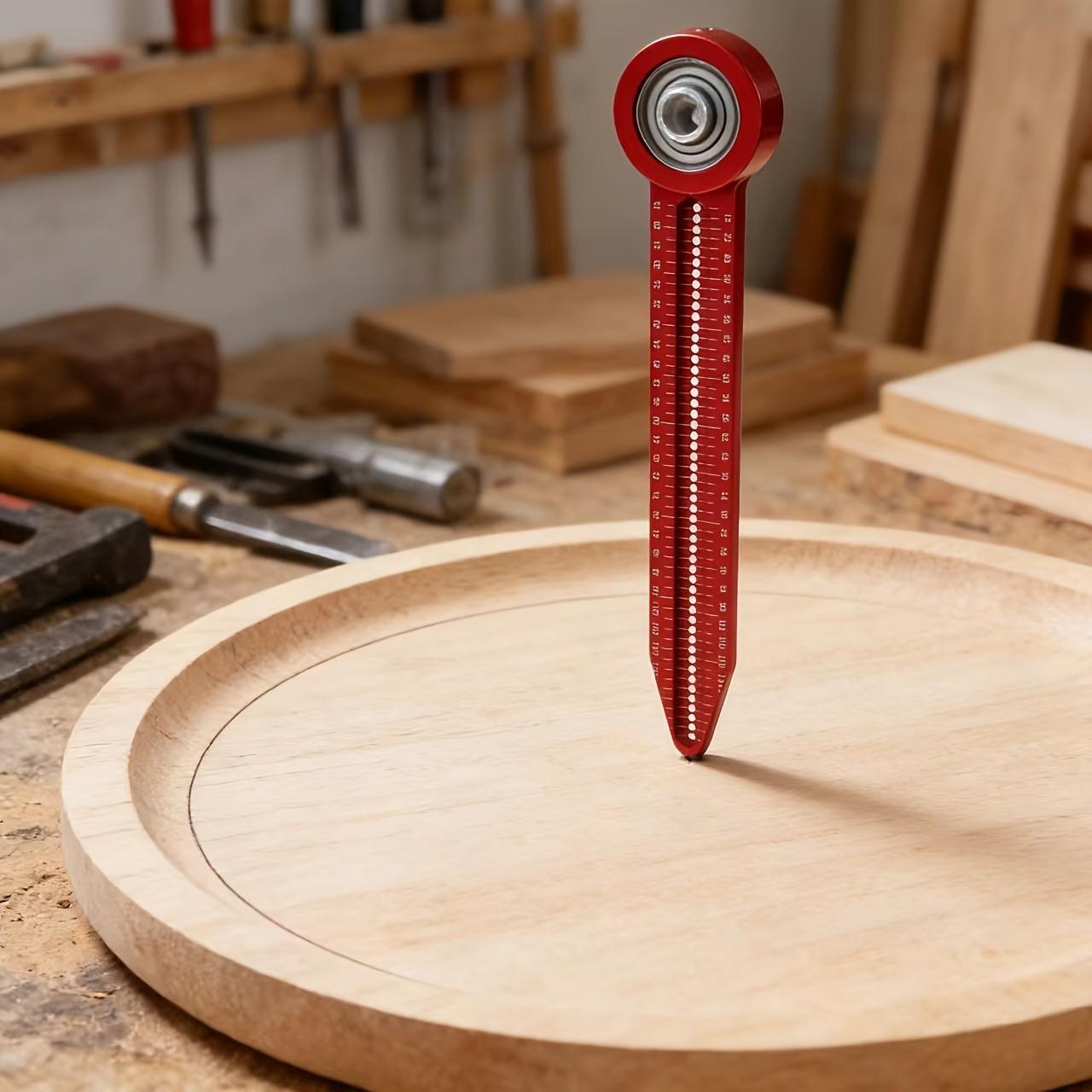 300mm Woodworking Drawing Compass Circular Drawing Ruler MeasurementTool HighPrecision Scribe Gauges