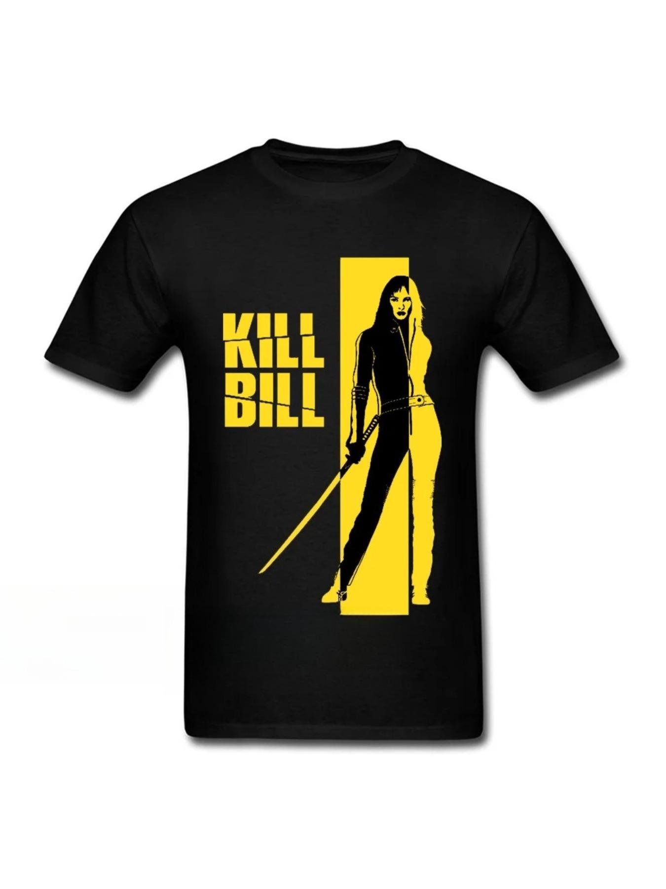 Movie Kill Bill Pulp Fiction Django Tshirt Quentin Tarantino Film Graphic Tshirt Mens Casual Loose Tops Men T-shirt