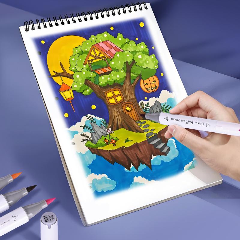 48/60/80/120/168 Colors Alcohol Markers Set,With Bleeding-Proof Drawing Mat, Brush&ChiselDual Tips Art Markers for Coloring,Sketching,Card Making and DIY Patinting-for Adults and Students -Refillable 48/60/80/120/168 Colors Alcohol Markers Set,With Bleeding-Proof Drawing Mat, Brush&ChiselDual Tips Art Markers for Coloring,Sketching,Card Making and DIY Patinting-for Adults and Students -Refillable