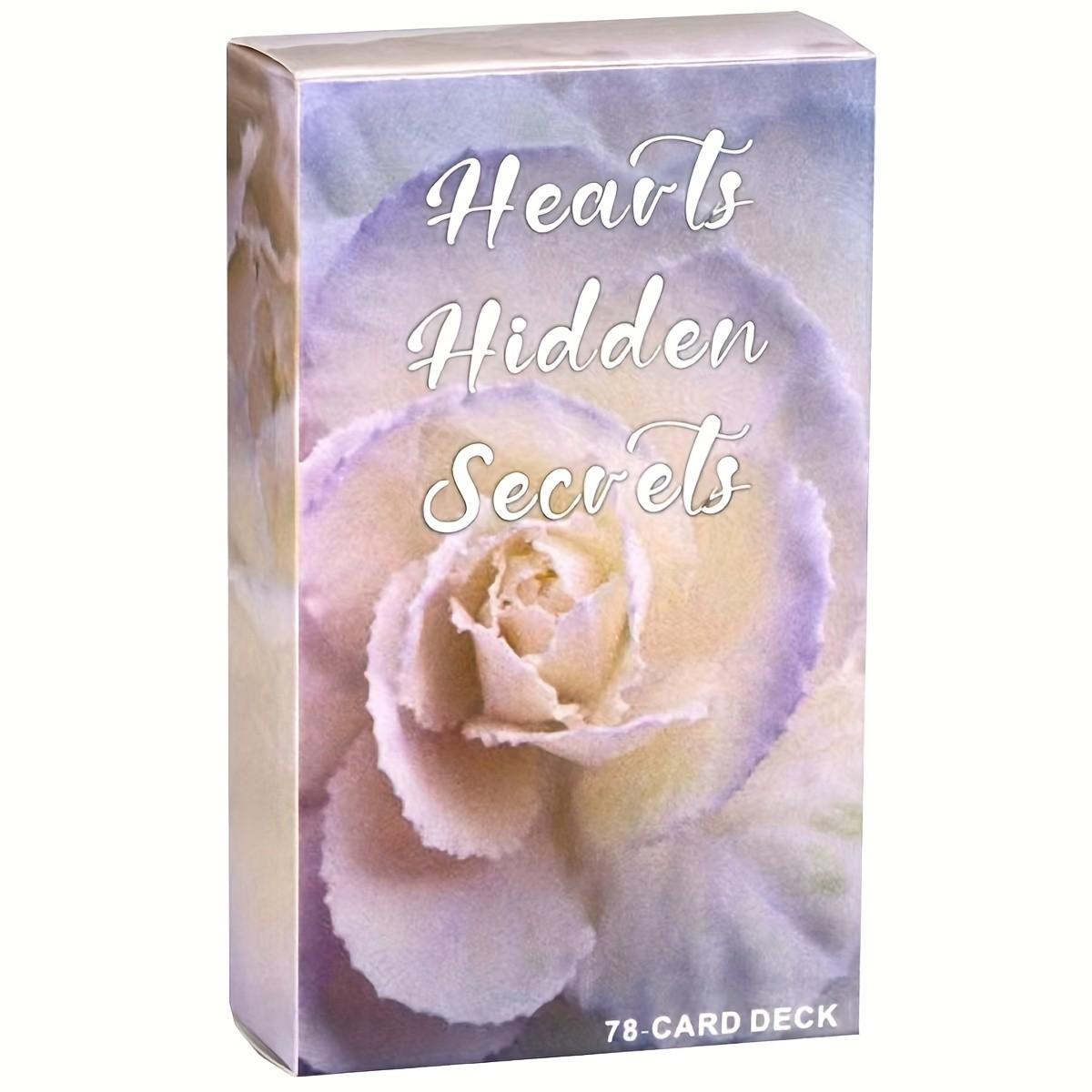 78 Hidden Secrets Oracle Cards, Spiritual Guidance Tool, Find Inner Peace, Self-Discovery, Family Game, Birthday Gift, Holiday Present