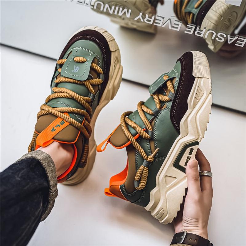 New Thick Sole Height Increasing Women's Dad Shoes 2025 Autumn Inner Height Casual Sneaker Athletic Makapal Trainer