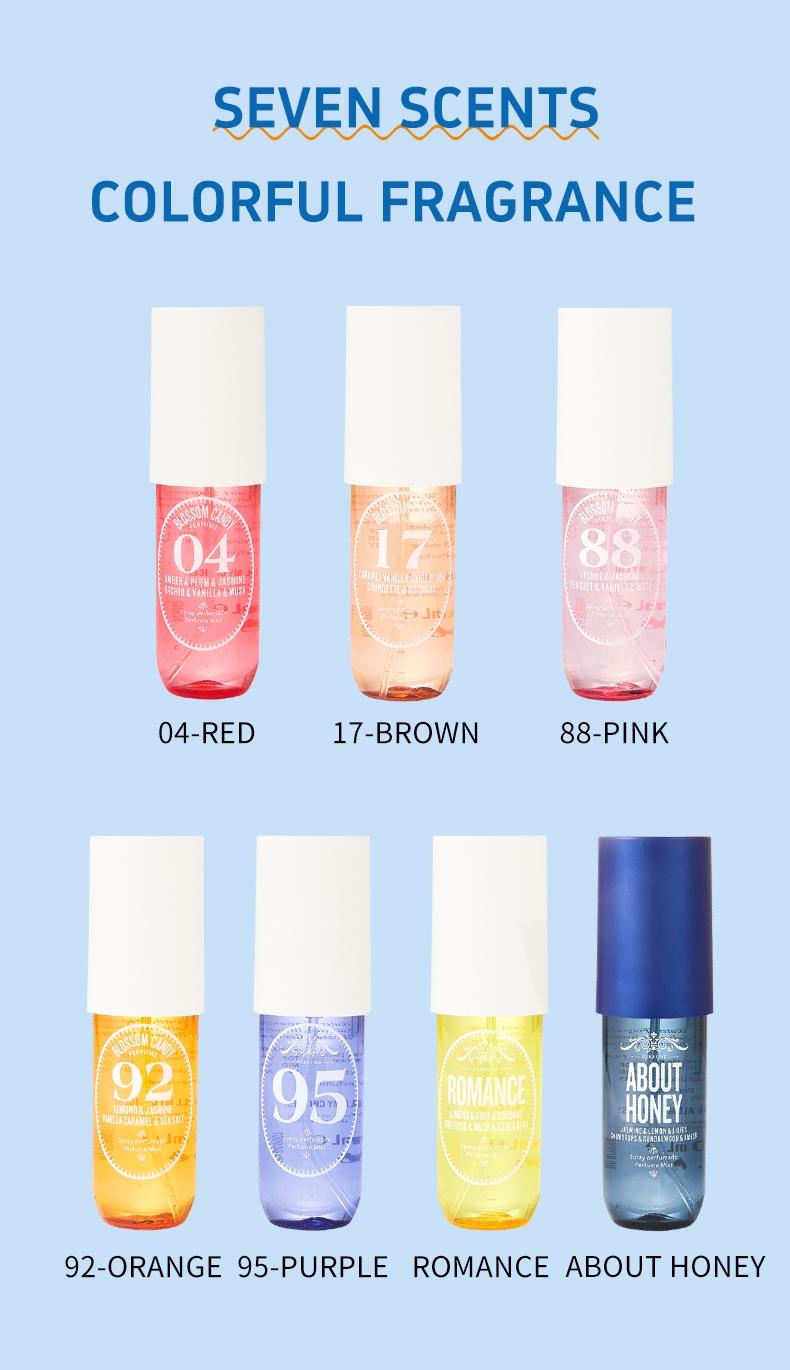 Women's and men's Brazilian digital perfume, 90ml large capacity perfume spray, long-lasting strong fragrance, multiple scents for you to choose from. The beach digital perfume, using high-quality fragrances, is an excellent gift choice for women, enhanci