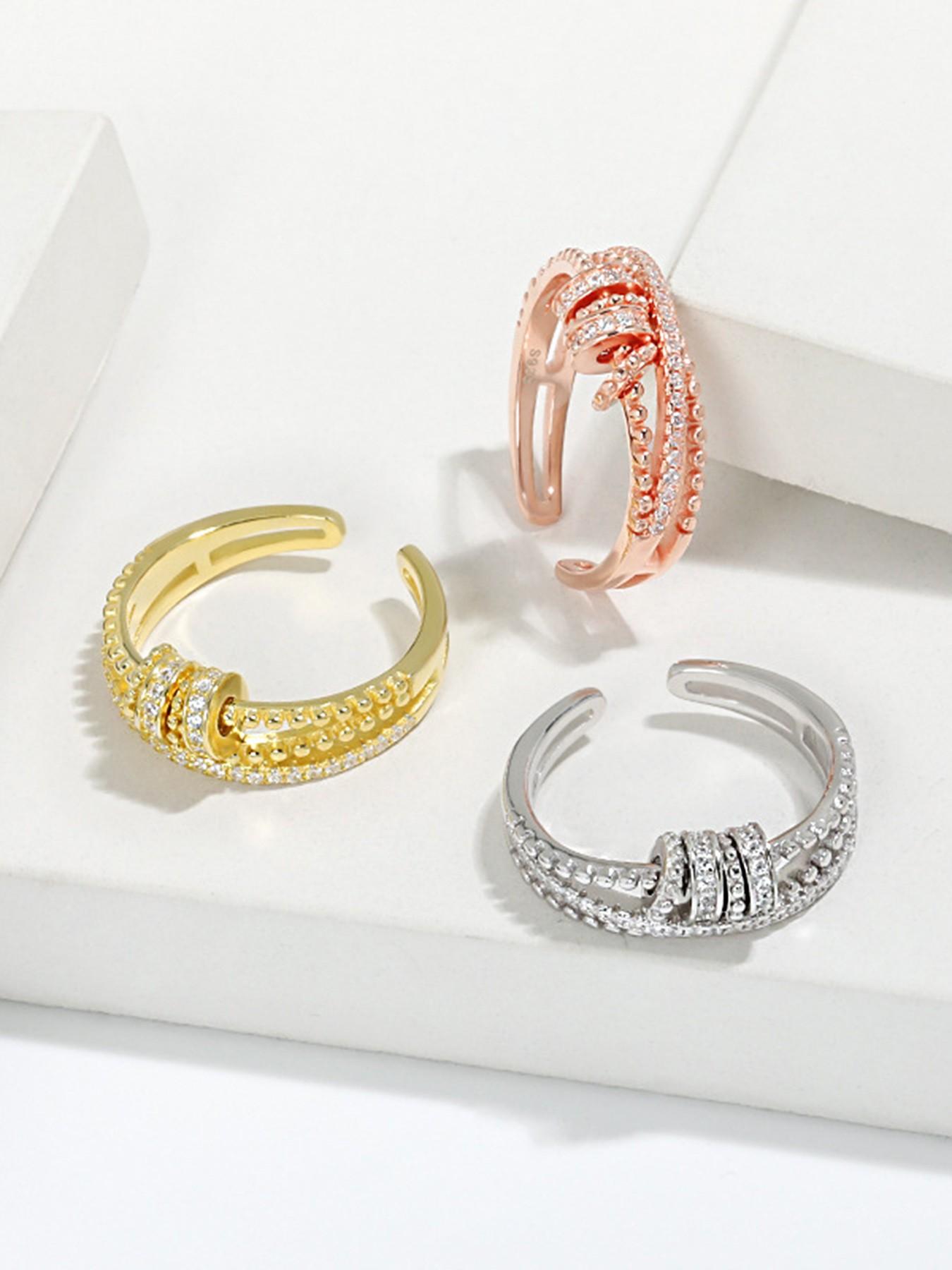 To my daughter - The Stress Relief Meditation Finger Spinner Ring, with a Beaded Rotator, Adjustable Rotating Finger Spinner Jewelry, as a gift for your daughter/stepdaughter, a graduation gift, a perfect gift for her