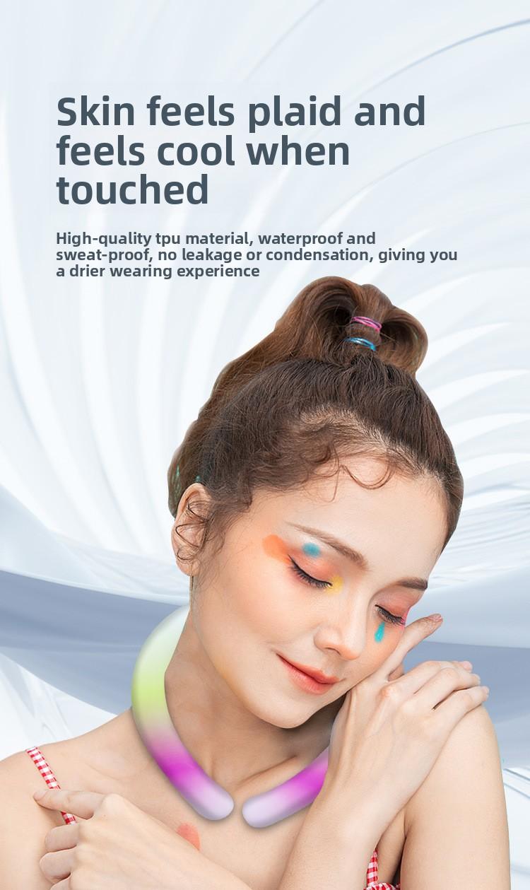 2026 New Summer Gradient Ice Neckband, Cooling Neckband, PCM Cooling Ice Ring, Cooling Gadget