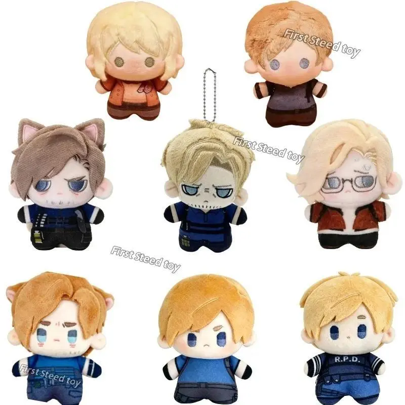 New Resident Evil 9 Soft Plush Doll Collectibles, Cute Cartoon Leon/Kennedy & Ashley Character Peripherals, Unisex Stuffed Toy for Kids’ Gifts & Decorations