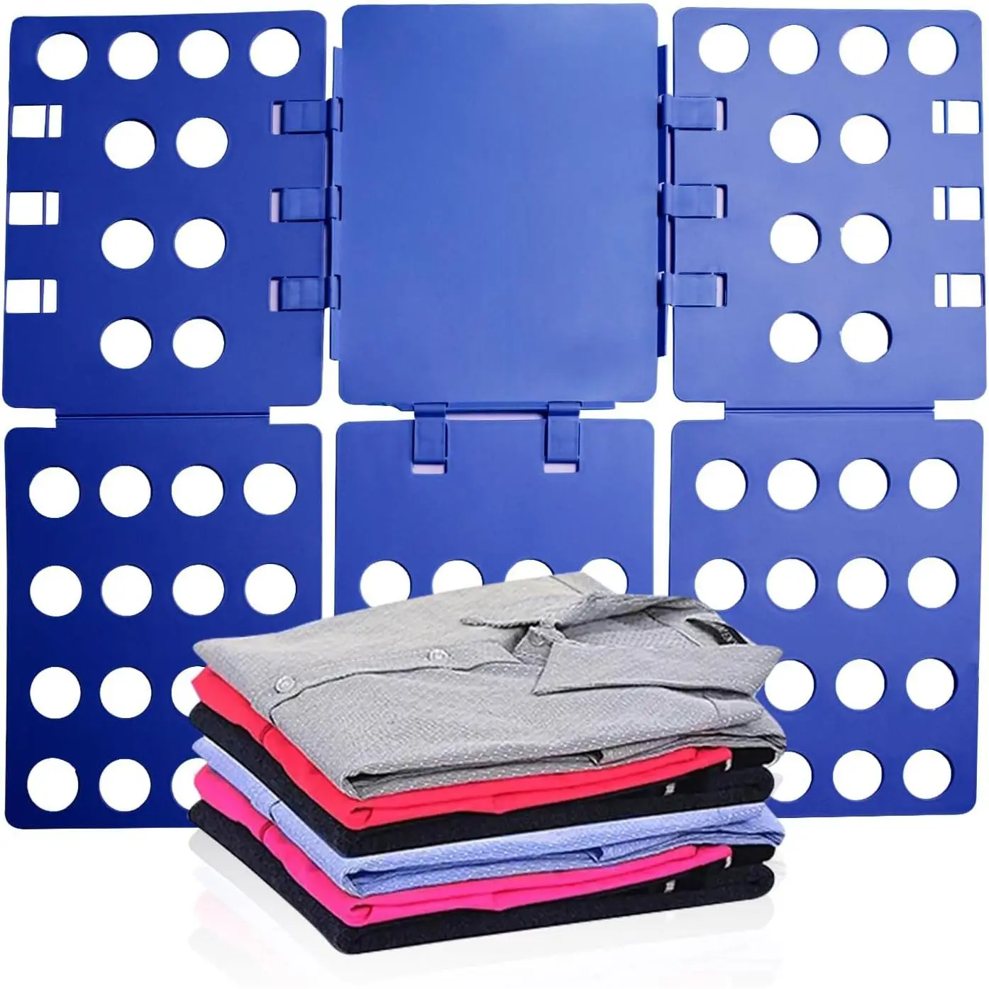 T-Shirt Folding Board, Plastic Clothes Folder for  & Adults, Green