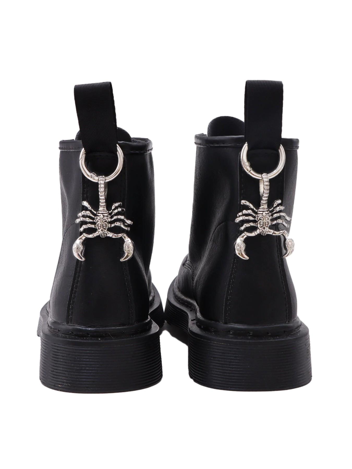 Halloween Angel Scorpion Keychain, Dark Style Metal Accessory, Unisex Fashion Pendant, All Seasons Boho Decor, Versatile Car Key Ring