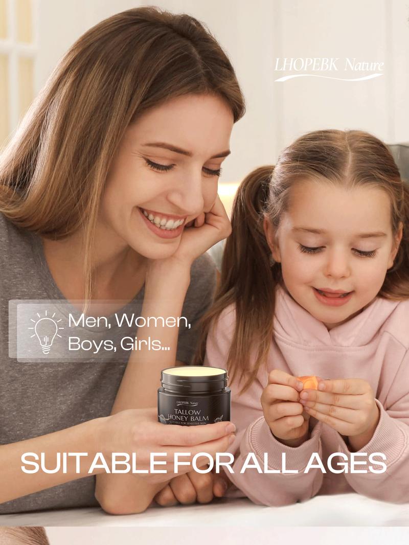 【Highly Recommended】Organic Grass-Fed Tallow & Raw Honey Balm — Intensely Nourishing Cream for Soft, Glowing Skin — Handcrafted with Care 【Highly Recommended】Organic Grass-Fed Tallow & Raw Honey Balm — Intensely Nourishing Cream for Soft, Glowing Skin — Handcrafted with Care