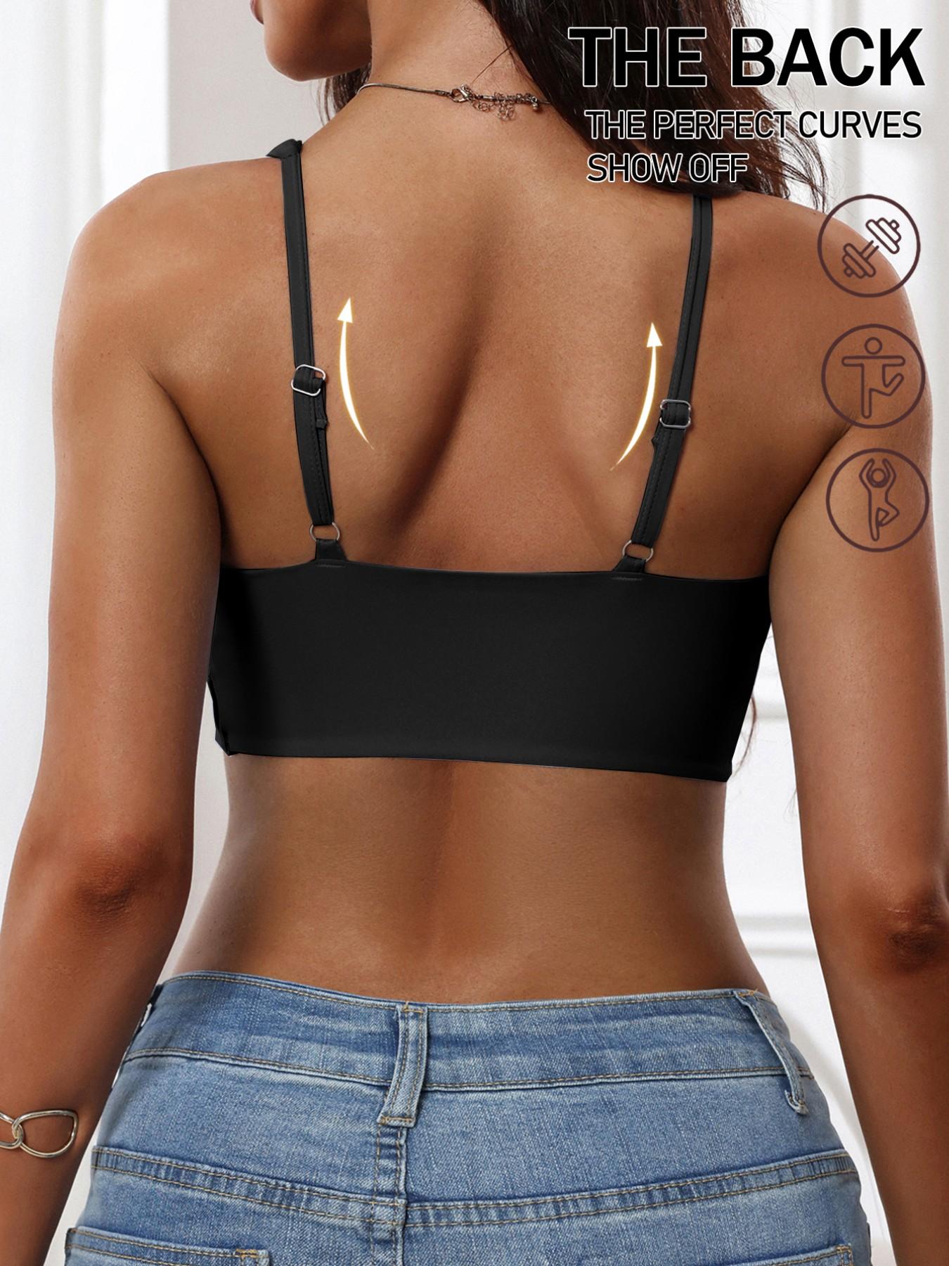 Women's Sports Bra, Comfortable Breathable Design, Perfect for Fitness and Daily Wear, Stylish Women's Sporty Underwear, Ruched Sports Bra, Supportive Gym Bra, Yoga Bra