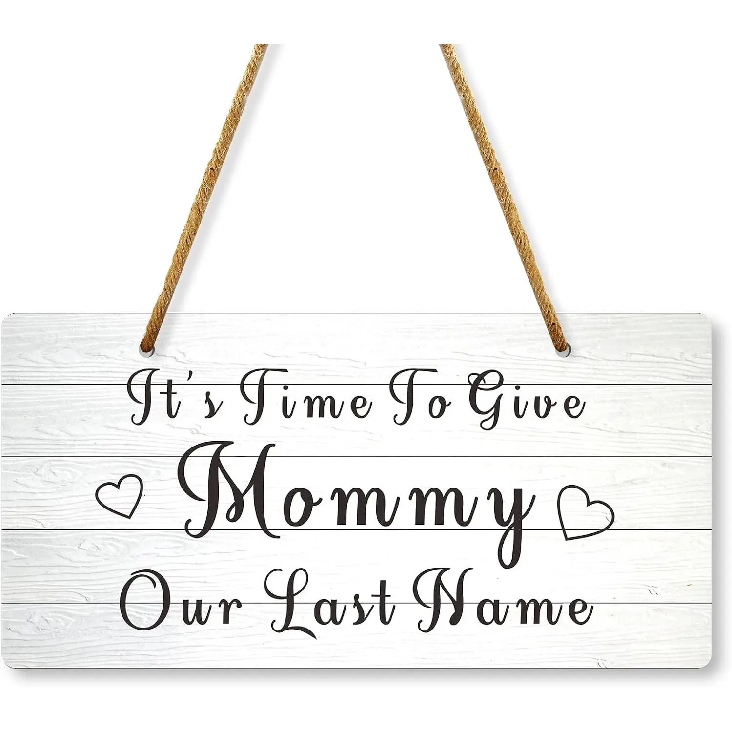 New Wedding Ceremony Sign Ring Bearer Sign Wedding Wall Decor for Home Weddings Wall Hanging Decor Ring Bearer Weddings Signs 10 x 5 Inches Rustic Engagement Signs for Reception Engagement Gift