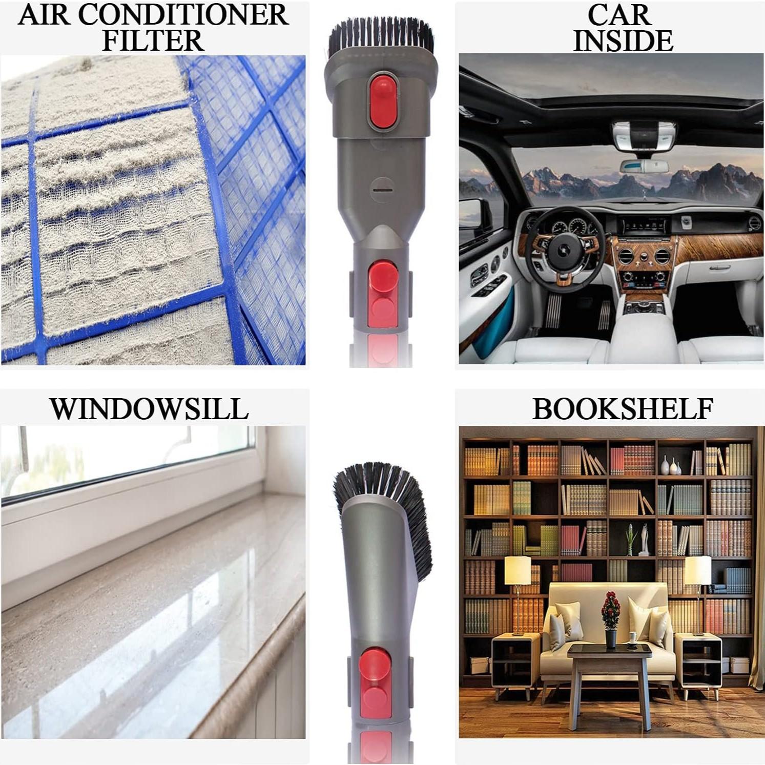 Wireless Standing Vacuum Cleaner Attachment for Hardwood Floors, Compatible with V7 V8 V10 V11 V15 Models, Cleaning Head Accessory