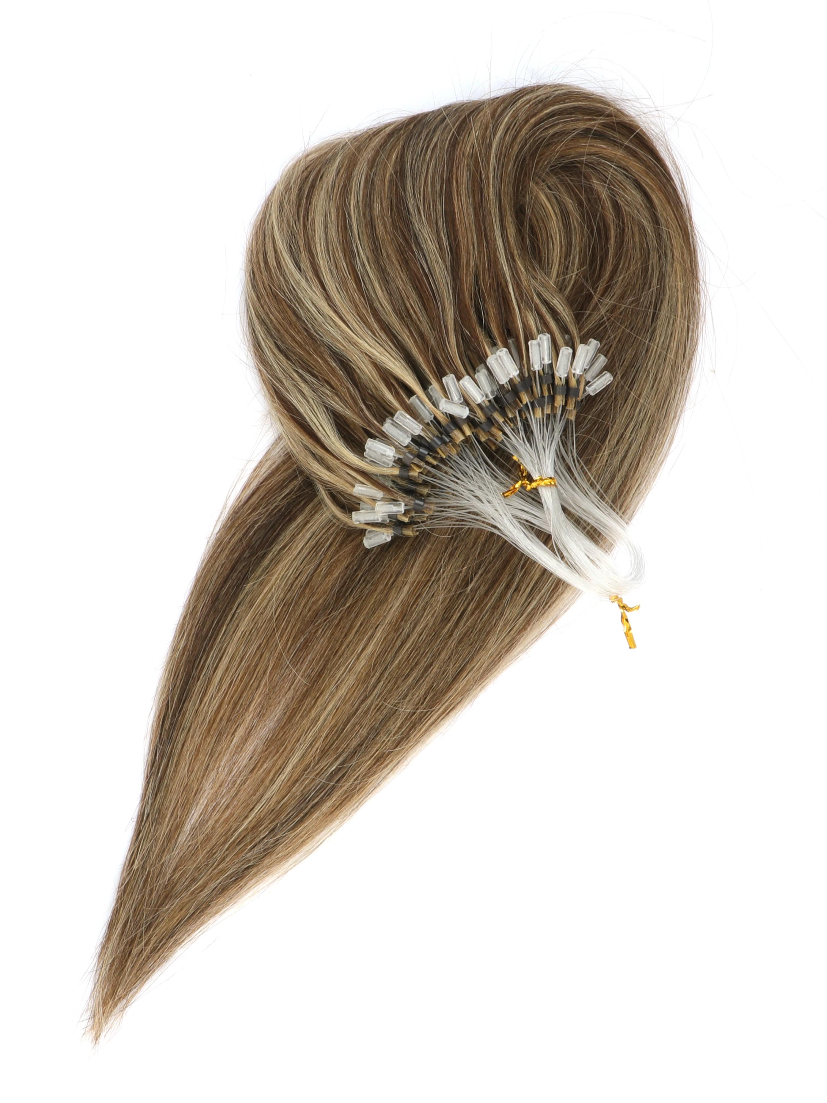 Invisible Micro Nano Bead Hair Extensions, Thin Ring Hair Clips, Real Human Hair Extensions, Thick Invisible Pearl Rings