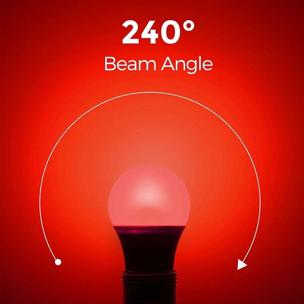 Kasotile Party LED Bulb, 60w Equivalent, 9w Energy Efficient, E26/e27 Base, Long Life 10,000 Hours, Halloween, Christmas, Party Decor