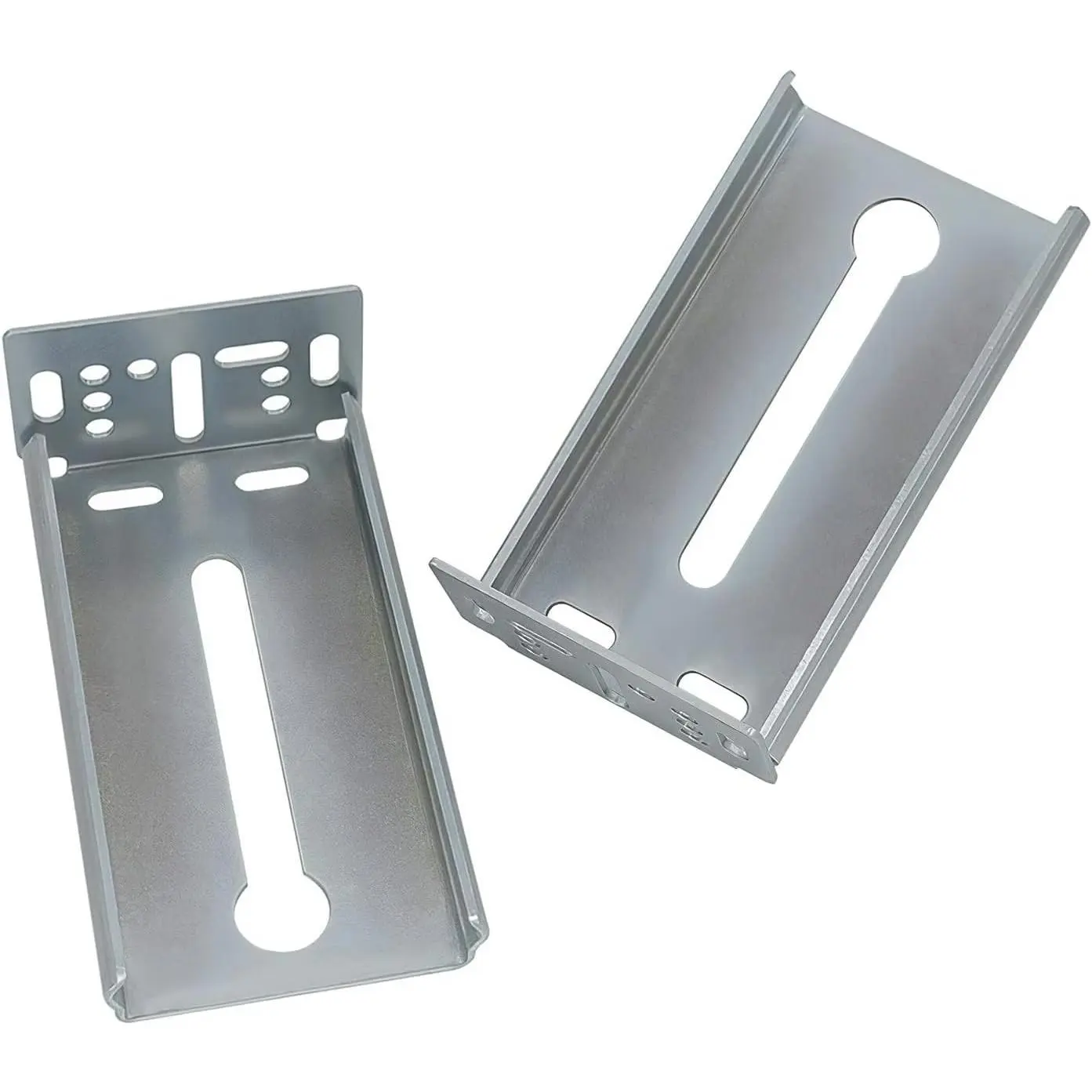 6 Pairs Rear Mounting Brackets for Drawer Slide, Cabinet Drawer Bracket for Face Frame Cabinets, Fits 1.77 inch(45mm) Width Drawer Guides