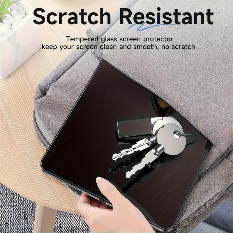 1 piece dust-free installation screen protector suitable for the 10th generation iPad 10.9inch (2022), equipped with automatic installation tool (alignment kit). Compatible with Face ID and Apple Pencil, made with ultra-durable tempered glass.