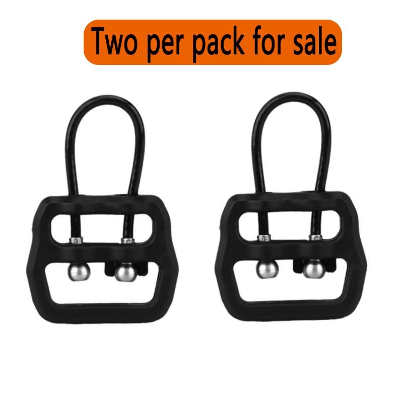 Ak Quick Release Buckle Tactical Rope Attachment, Fast Connect Strap Adapter Kit, 2 Pieces Per Pack, Essential Gear Accessories