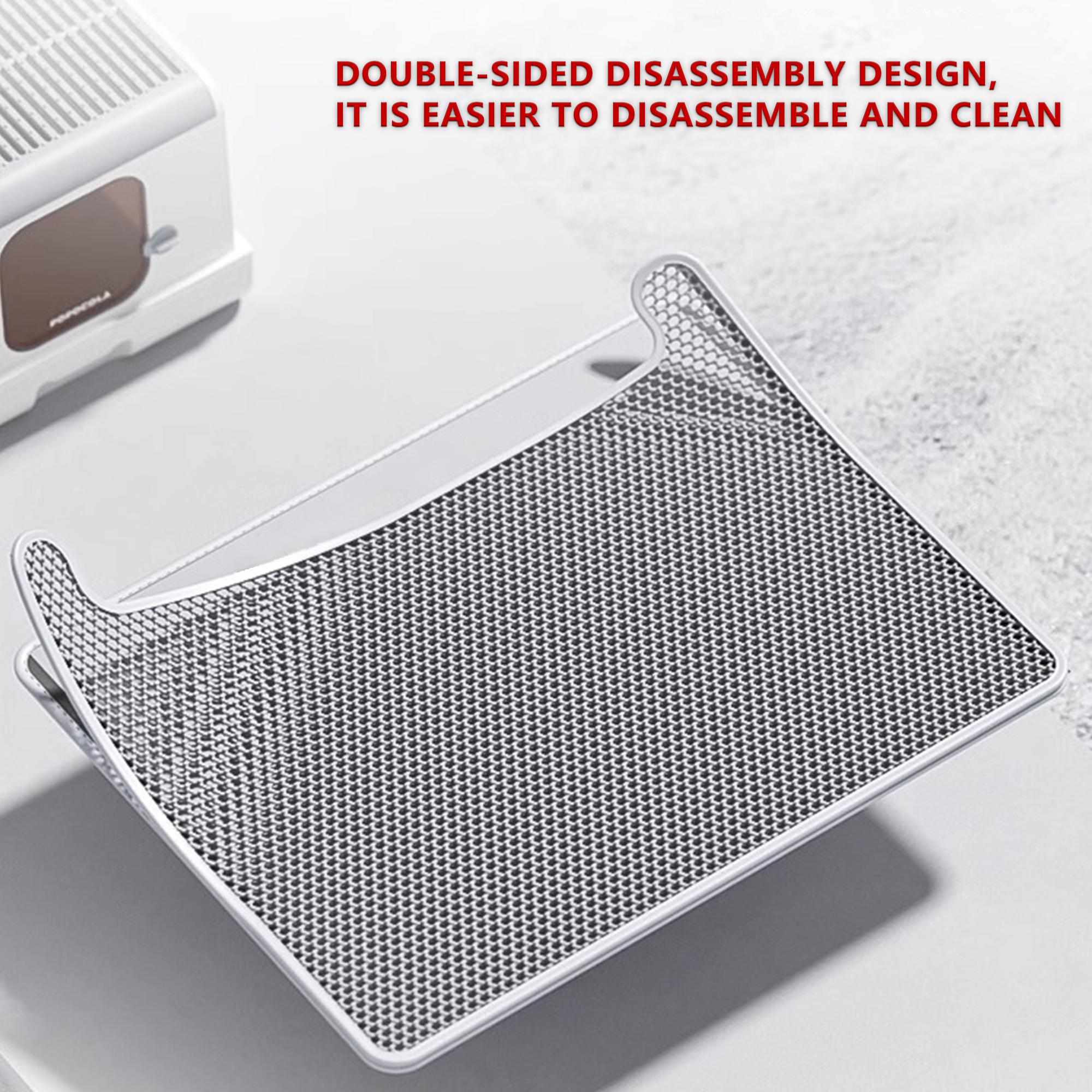 Cat Litter Mat Anti-Splash Clean Dual-Layer Filter, Prevents Litter Leakage, Cat Sand Control Pad, Toilet Foot Pads, Pet Supplies