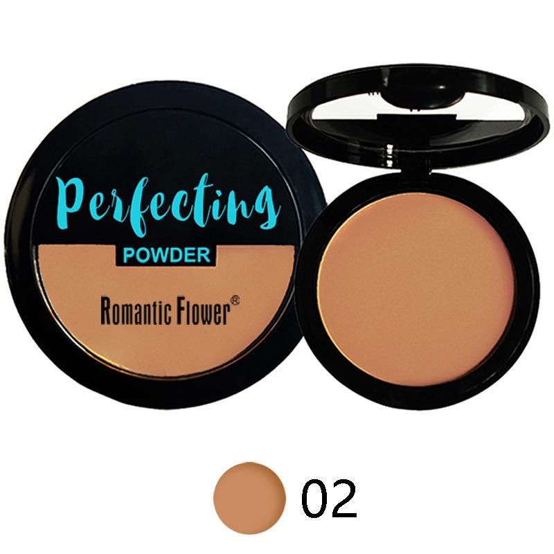 Dark powder single layer matte waterproof concealer makeup with powder puff