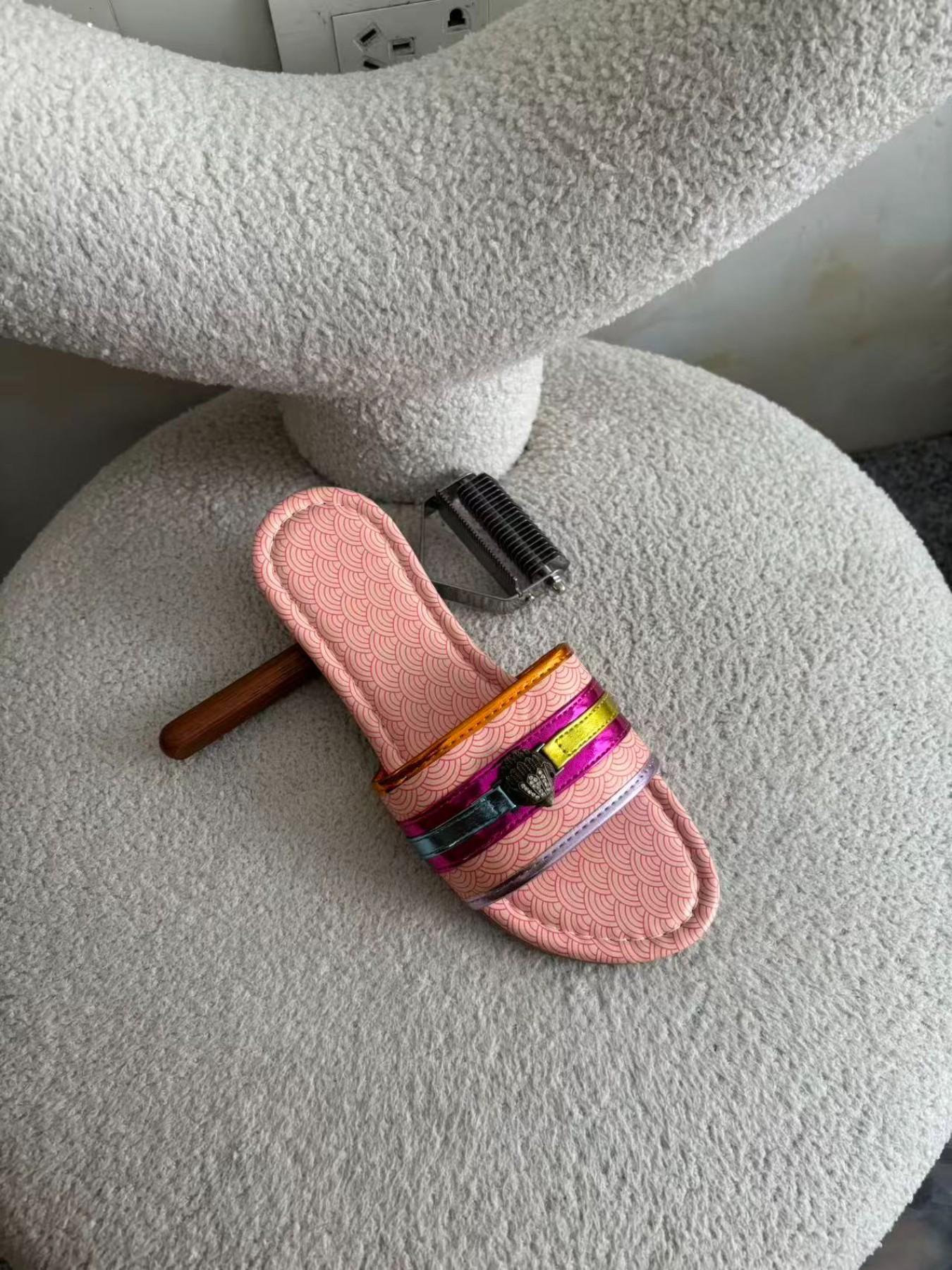 Summer New Flat Sole Colorful Fish Mouth Sandals, Outdoor Casual Fashion Women's Shoes, Trendy Chic Style, Comfortable and Stylish