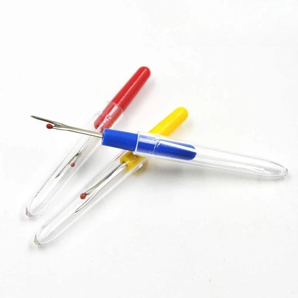 Professional Multi-Slip Grip Seam Ripper: Durable Stitch Remover & DIY Fabric Cutting Tool, Sharp Sewing Scissors & Must-Have Home Tailoring Accessory for Easy Crafting.