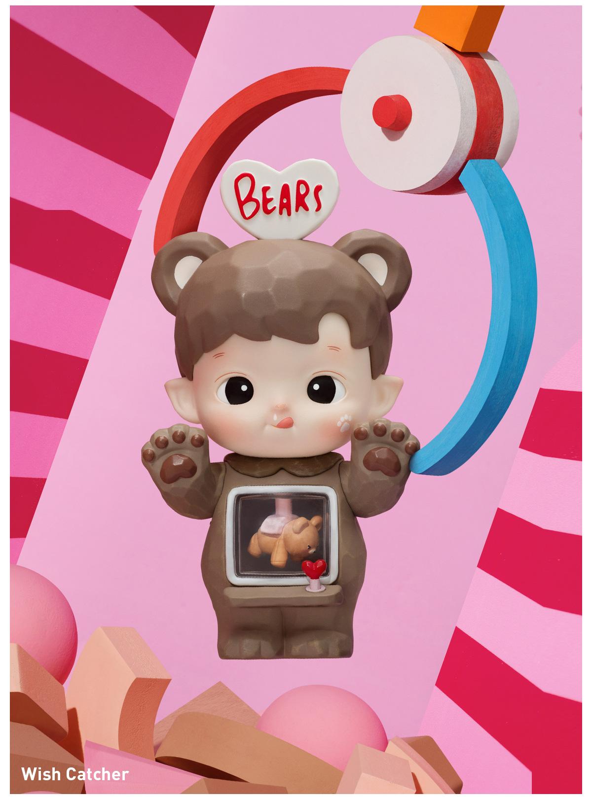 HACIPUPU Rolling Time Machine Series Figures