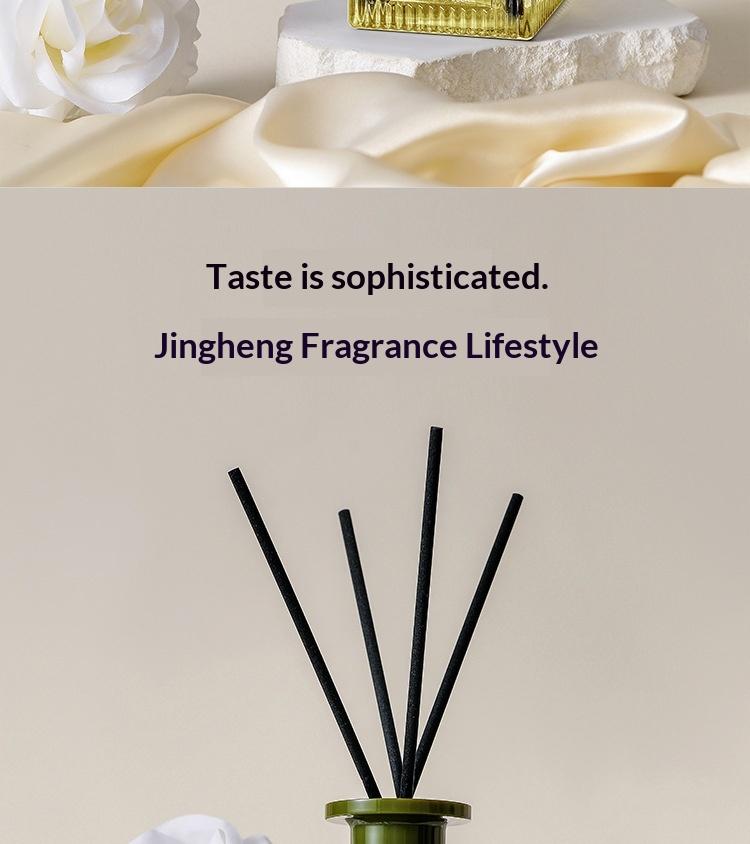 Creative Water Ripple Transparent Bottle Flameless Reed Diffuser Air Freshener Toilet Aroma