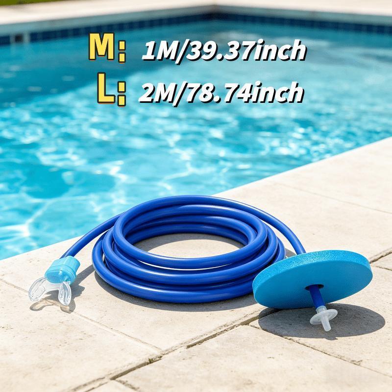 (Includes Nose Clip) Dry-Top Anti-Choking Snorkel — Silicone Single/Dual-Valve Underwater Breathing Tube — Waterproof Snorkeling & Freediving Gear for Adult Beginners