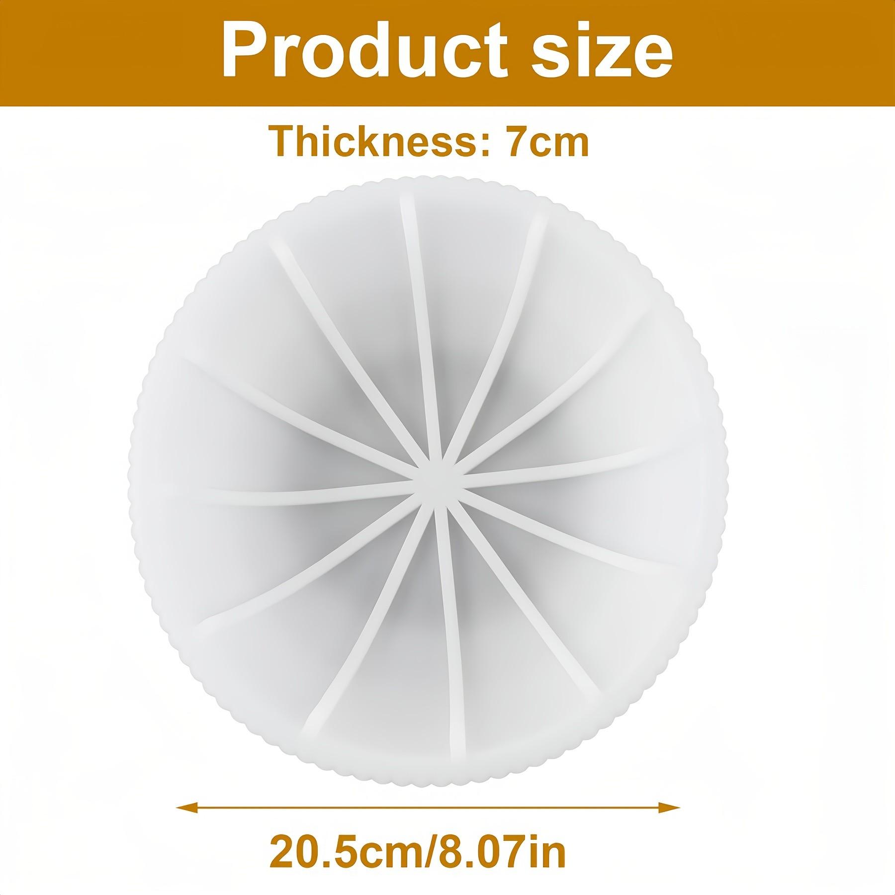 1-Piece Large Bowl Silicone Mould ,BOHO style, 20x7cm Striped Round Bowl, Resin Storage Container, DIY Craft Project
