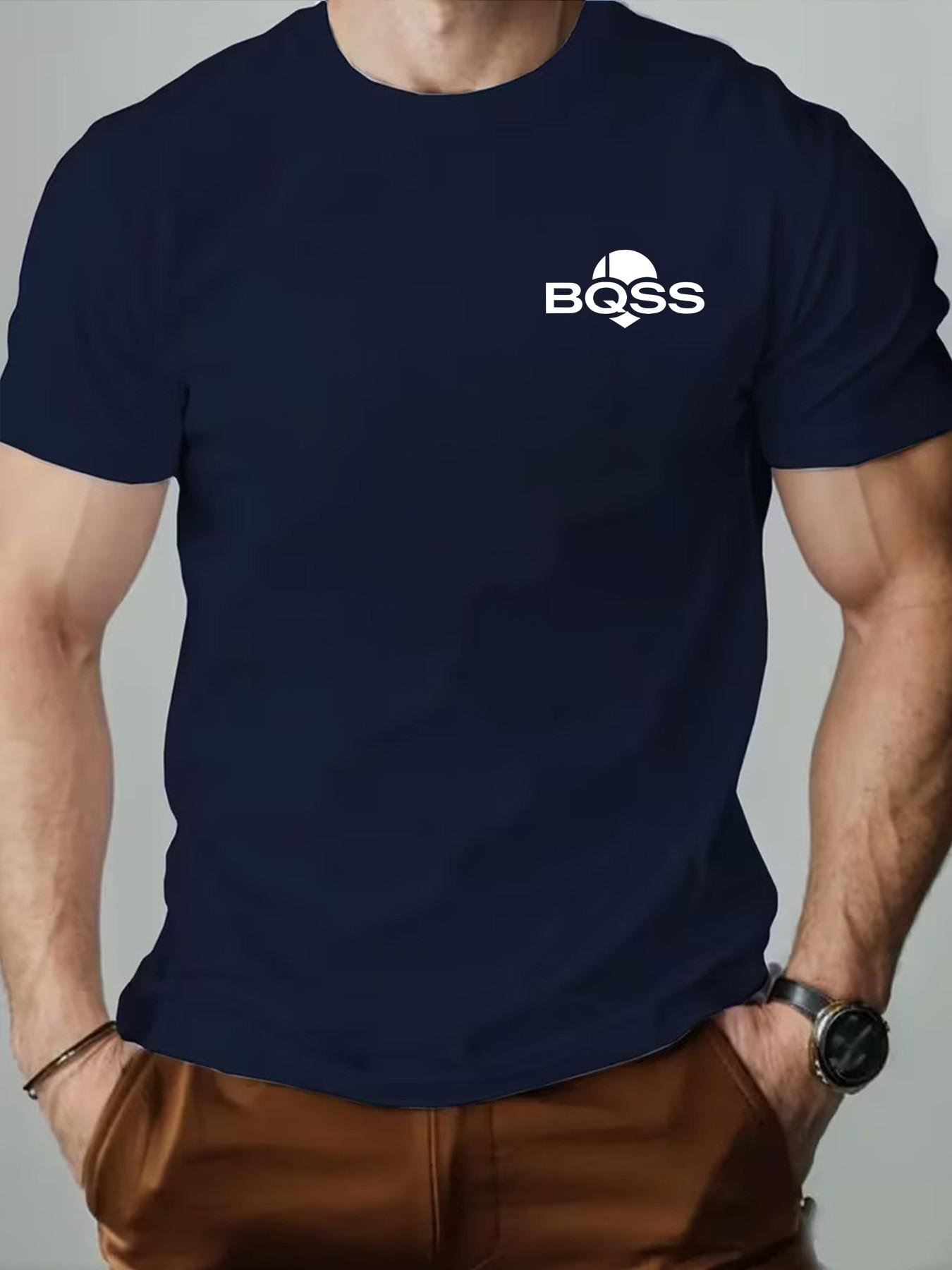 Men's Casual Long Sleeve Slim Fit T-Shirt, Geometric Pattern, Business & Gym Wear, Street Style, Daily Commute, Versatile Top