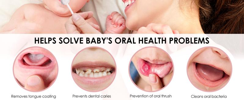 dearlomum Tongue Cleaner Newborn Toothbrush 32PCS/64pcs/96pcs Disposable Infant Toothbrush for Baby Oral Health Dental Care Alternative Oral Hygiene Solution