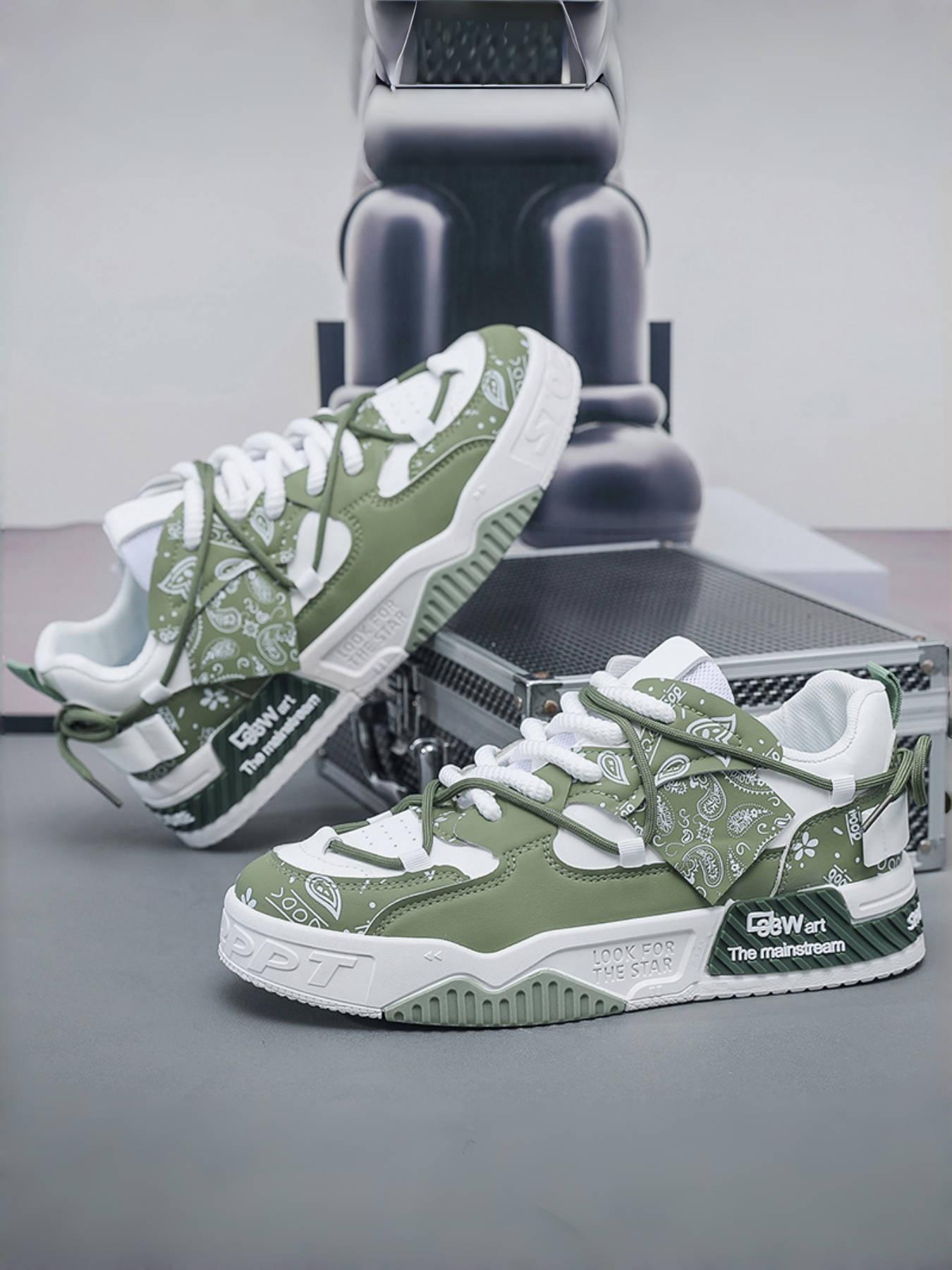 Men's Soft Sole Comfortable Sports Shoes, Casual Athletic Sneakers, Trendy Versatile Thick Sole Casual Sneakers, Fashion Dad Shoes for All Occasions