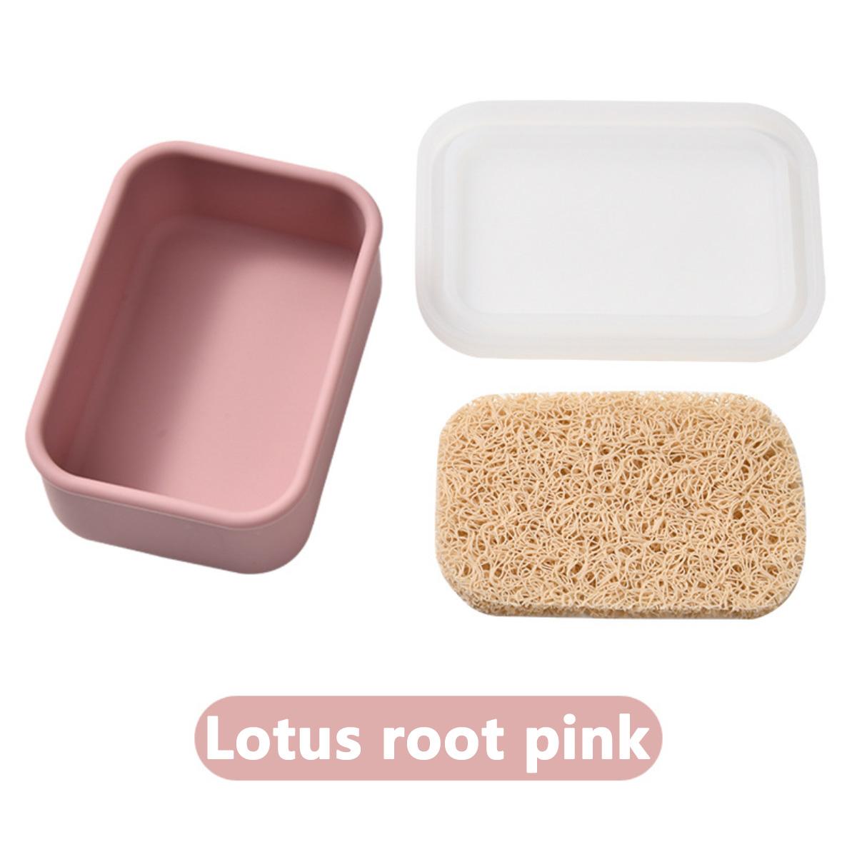 Compact Leakproof Travel Soap Case, Silicone Soap Box with Draining Layer, Enhanced Soap Container, Suitable for Camping, Gym, Bathroom, Outdoor Essentials