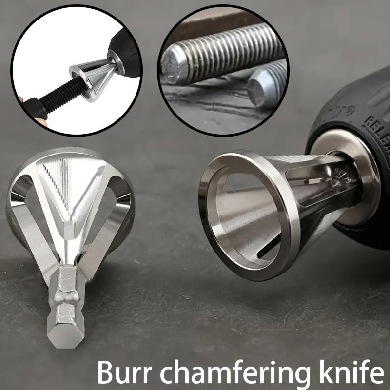 2-Piece Deburring Chamfering Tools, Edge Trimming Scraper, Electric Milling Tool, Metal Processing, High-Quality Cutting Machine