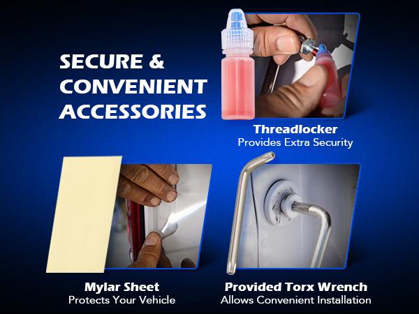 Orion Motor Tech Truck Tailgate Assist Compatible with 2009-2025 Dodge Ram 1500 2500 3500, Pickup Tailgate Lift Assist Kit 2009 2010 2011 2012 2013 2014 2015 2016 2017 2018 2019 2020-2025 Dodge Ram